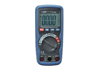 6000位緊湊型全保護(hù)萬(wàn)用表DT-930